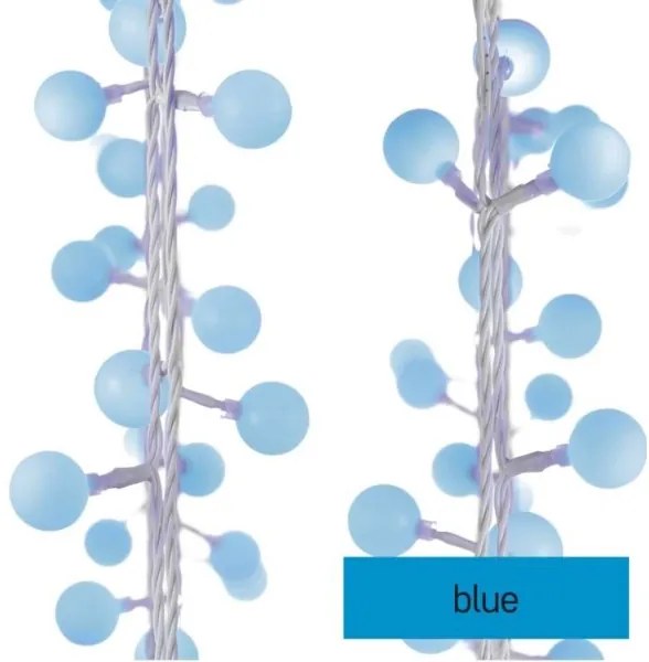 LED  catena luminosa per esterni 40xLED/9m IP44 blu