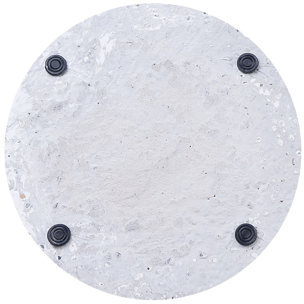 Base in cemento per ombrellone con effetto pietra ⌀ 47 cm CEVO Beliani