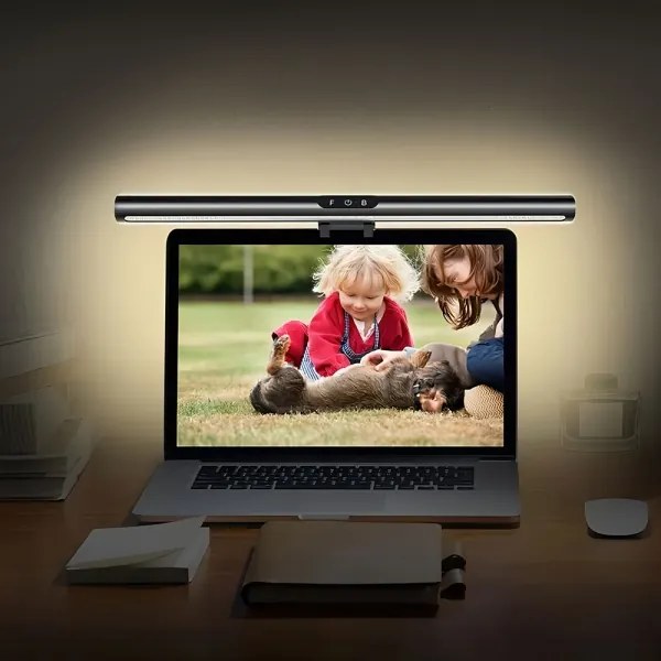 Illuminazione touch dimmerabile LED per monitor 42 cm 5W 5V 3000-6000K nera