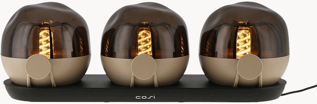 Set lampade da tavolo portatili a LED per interni ed esterni Cosisfera, dimmerabili, set da 4