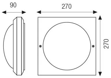 Stella Led 17W 4000°K