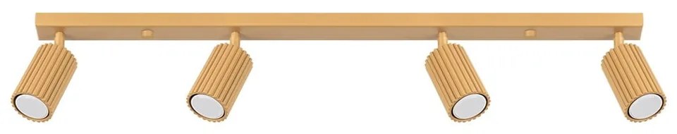 Faretto dorato 6,5x81 cm Gleam – Sollux