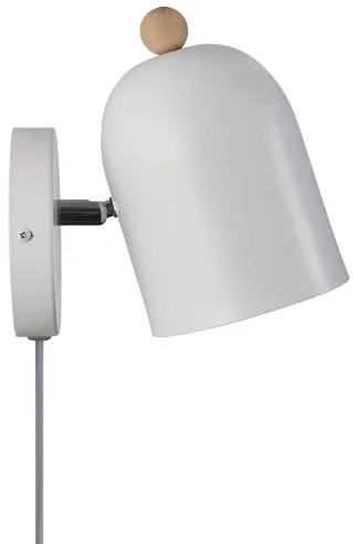 Nordlux - Faretto da parete GASTON 1xE27/15W/230V bianco