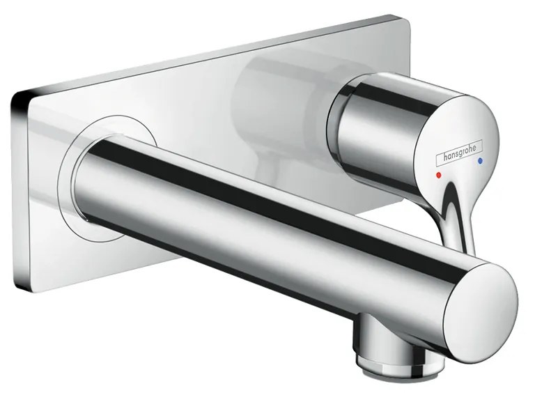 Miscelatore monocomando lavabo a Parete 165 Mm senza parte incasso Cromo Hansgrohe Talis S 72110000