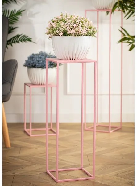 Portafiori 70x24 cm rosa