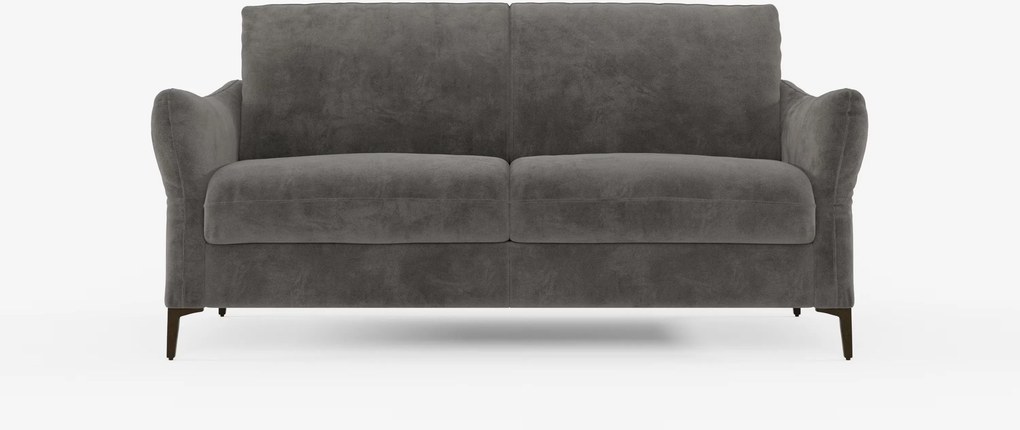 Dalia divano letto 2, 3 e 4 posti con materasso H18 in moderno tessuto vellutino smacchiabile T30