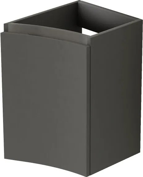 Estensione per mobile da bagno Vague 1 anta talpa L 34 x H 55 x P 48 cm