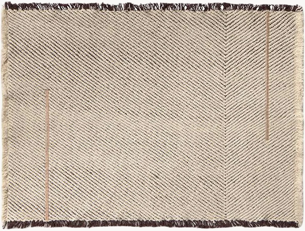 Set di 2 tovagliette americane in cotone Silent Geometry