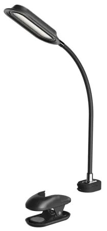 Immax 08998L - Lampada da tavolo dimmerabile LED+CCT con clip CLIP 7,5W/230V nera