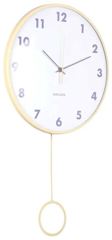 Orologio con pendolo/da parete Cheeky Dome – Karlsson
