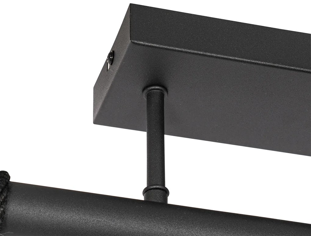 Lampada a sospensione industriale oro 3 luci - Flor