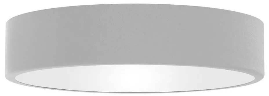 Plafoniera da soffitto per bagno con sensore CLEO, 3xE27/24W/230V, Ø 40 cm, grigio, IP54
