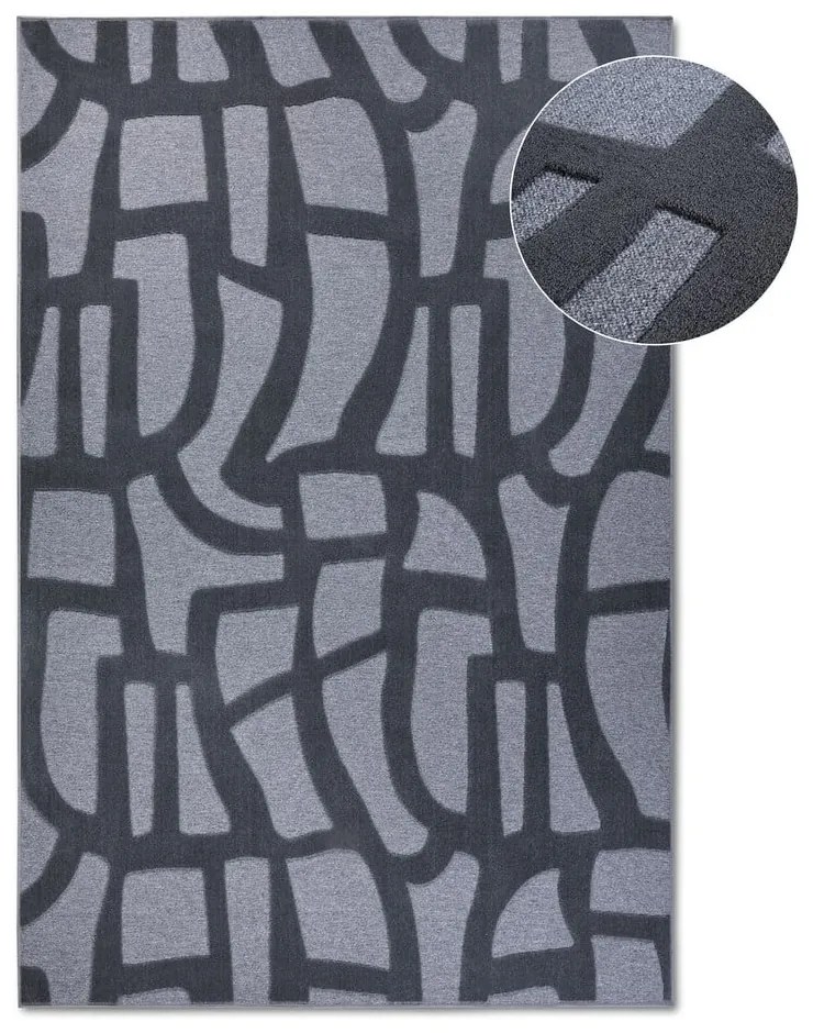 Tappeto blu scuro in fibra riciclata 160x230 cm Therese - Villeroy&Boch