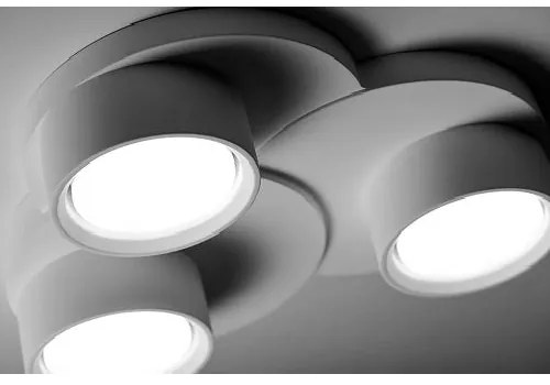 DEMETRA Soffitto 3 Luci Sforzin Lampade in gesso