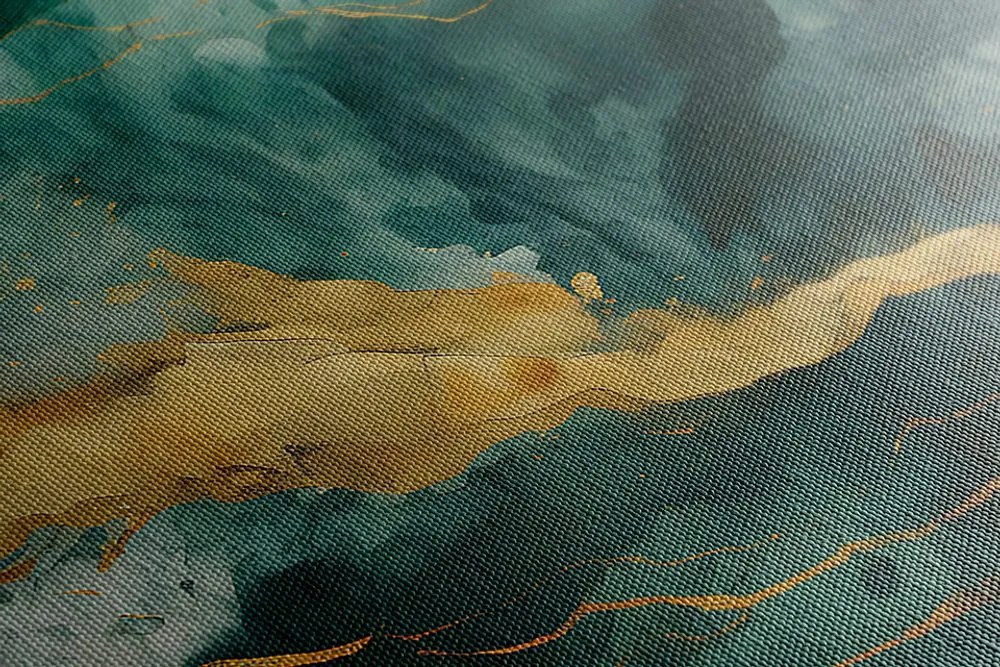Quadro su tela – Marmo verde