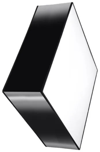 Applique HORUS 1xE27/60W/230V nera