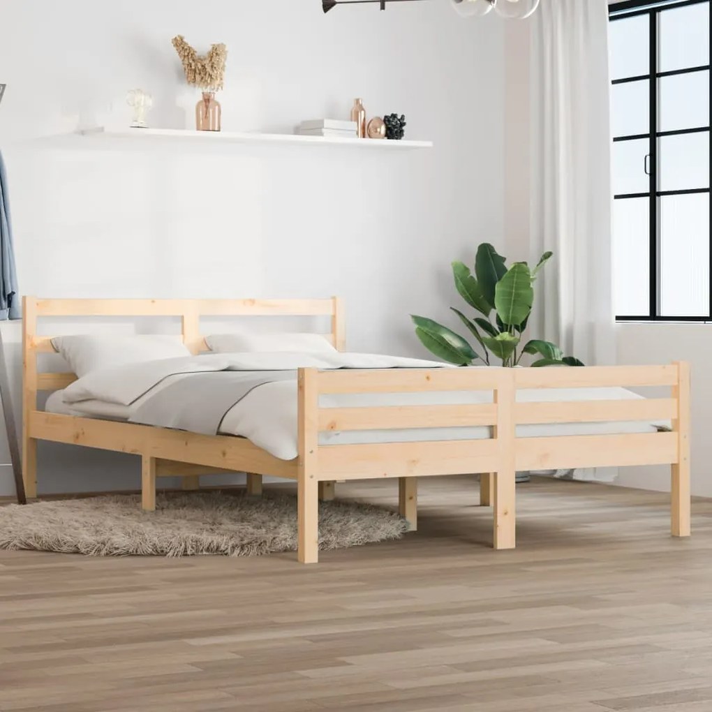 Giroletto İn Legno Massello 135x190 Cm Double /