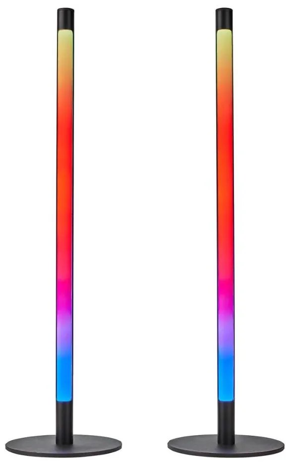 Nedis WIFILD10RGBW-SADA 2xLED RGBIC lampada da tavolo LED 36W 2700-6500K+DO