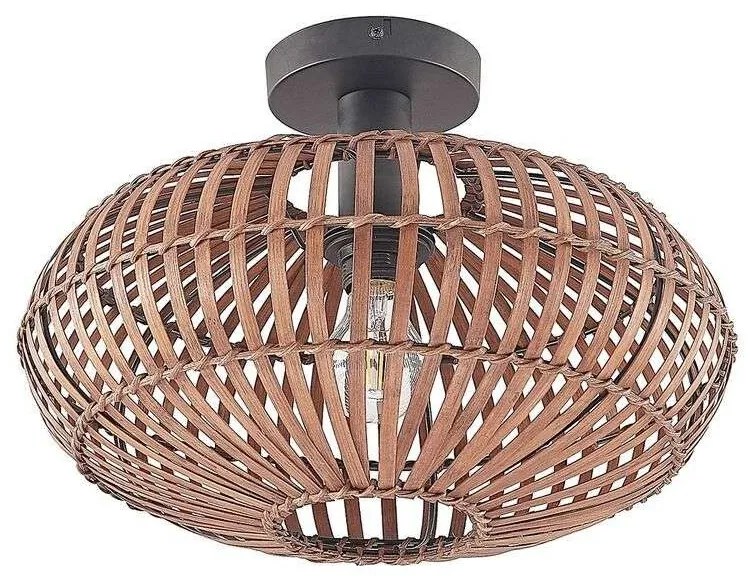 Lindby - Majeora Plafoniera Dark Wood Lindby