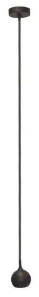 Lampadario a sospensione con filo COLM 1xGU10/30W/230V nero