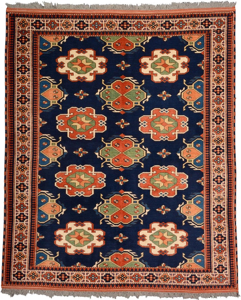 Moltai Tappeto 150x180 Turchese (Pakistan) Annodato A Mano