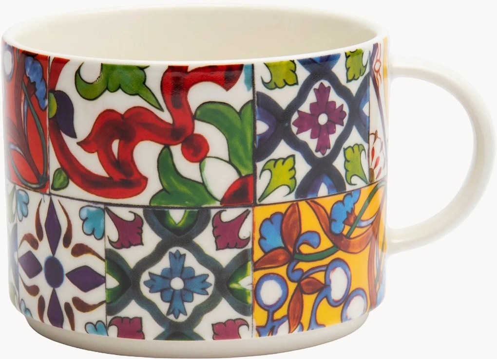Set di 4 tazze XL Lisbona