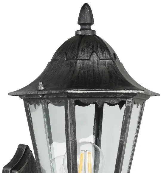 Eglo 93458 - Applique da esterno con sensore NAVEDO 1xE27/60W/230V