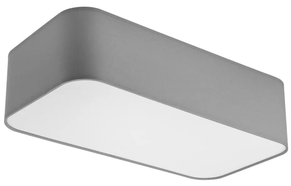 Plafoniera SIRJA SQUARE 2xE27/15W/230V grigio