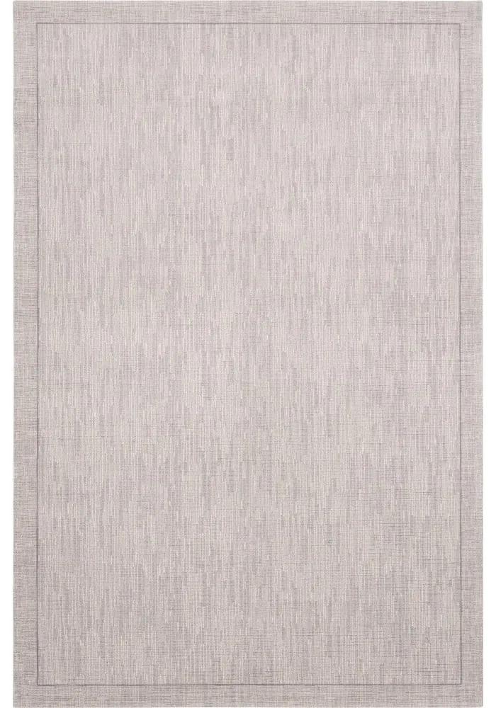 Tappeto in lana beige 160x240 cm Linea - Agnella