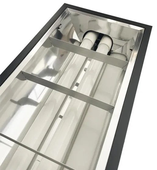 Lampada fluorescente T8 2xG13/18W/230V 120 cm nero