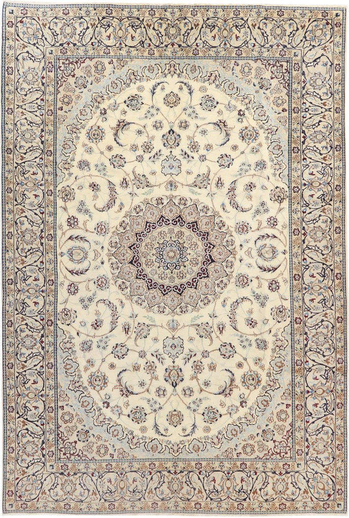 Nain Tappeto persiano 210x310 (Iran) Annodato A Mano
