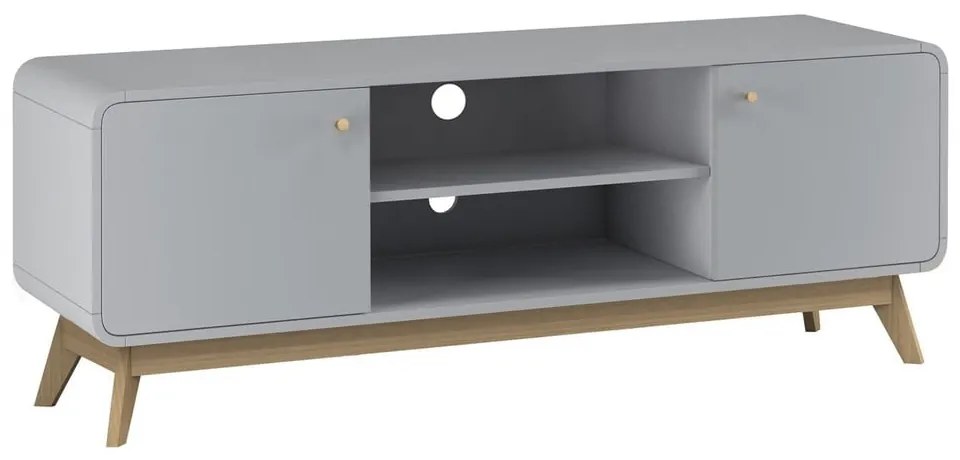 Mobile TV grigio 140x53 cm Caitlin - Støraa