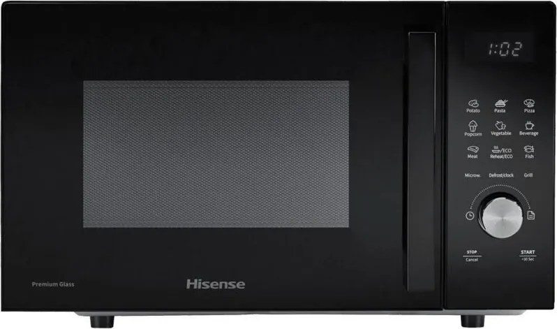 Grill microonde 23l 800w nero - H23MOBSD1HG Hisense