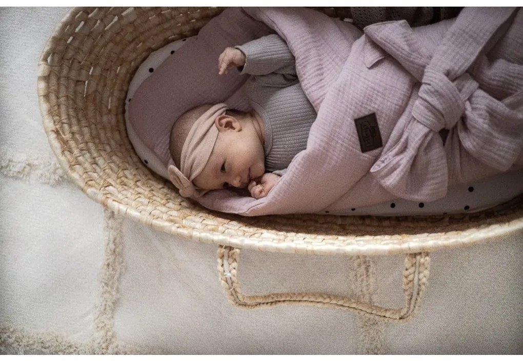 Coperta Avvolgente in mussola Sleepee Rose