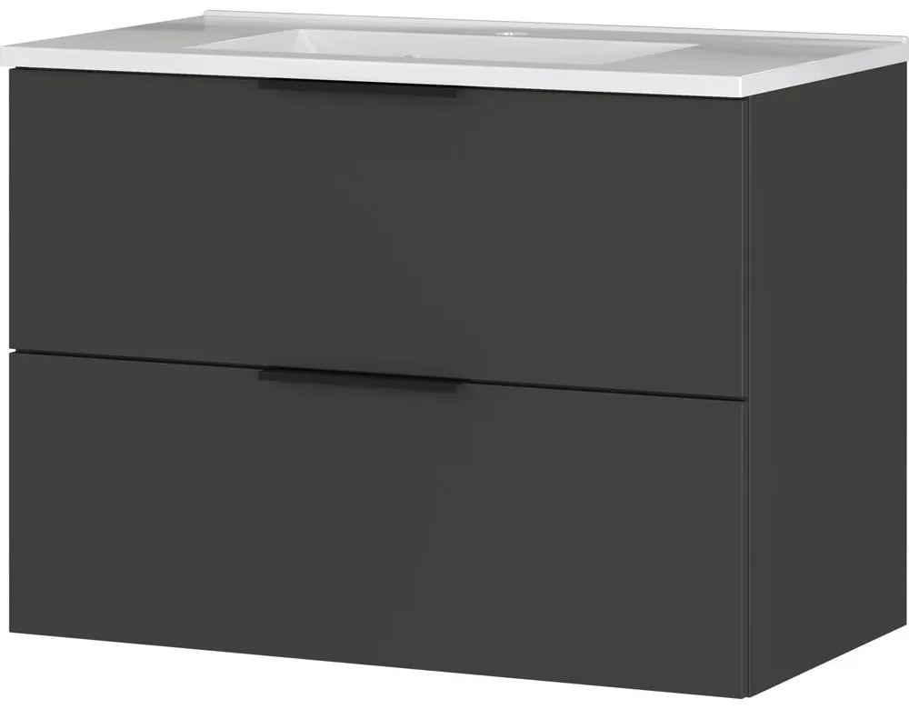 Set da bagno antracite Crandon - Germania