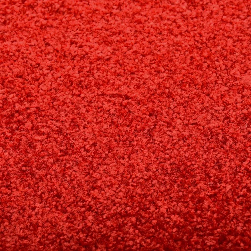 Zerbino Lavabile Rosso 60x180 cm