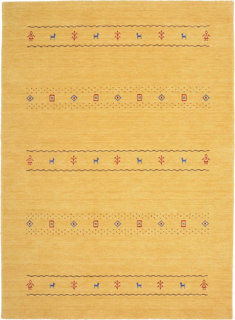 Loribaft Tappeto orientale 150x200 (Indian) Annodato A Mano
