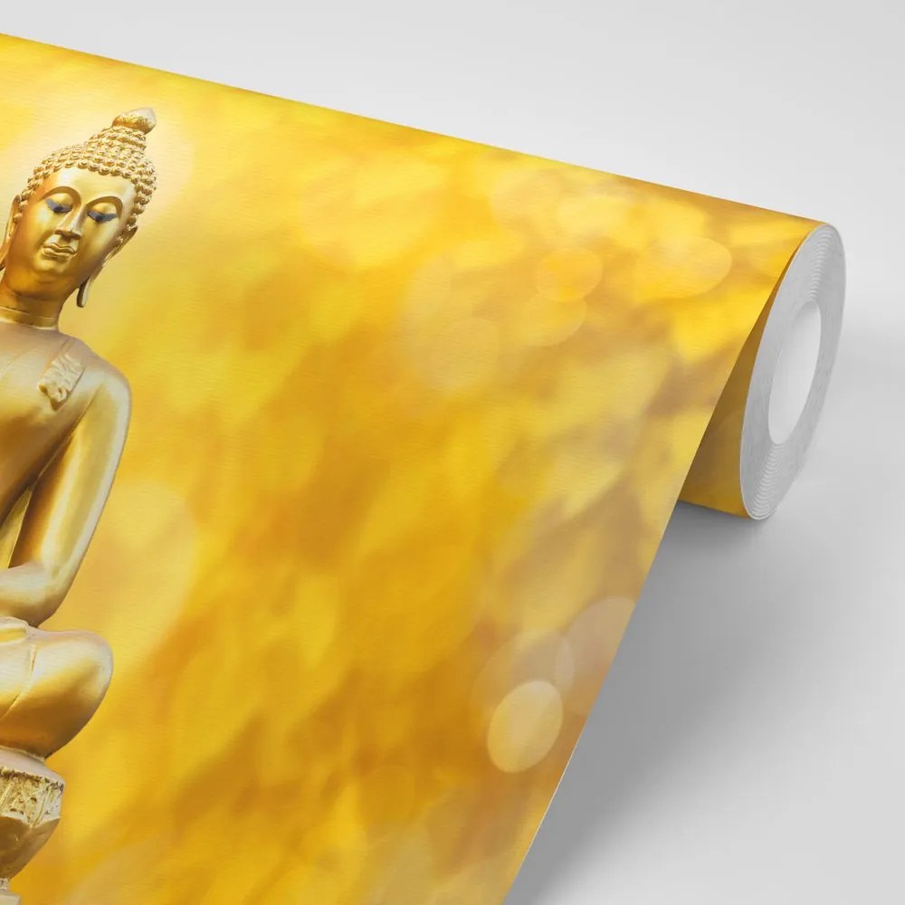 Carta da parati autoadesiva – Statua dorata di Buddha