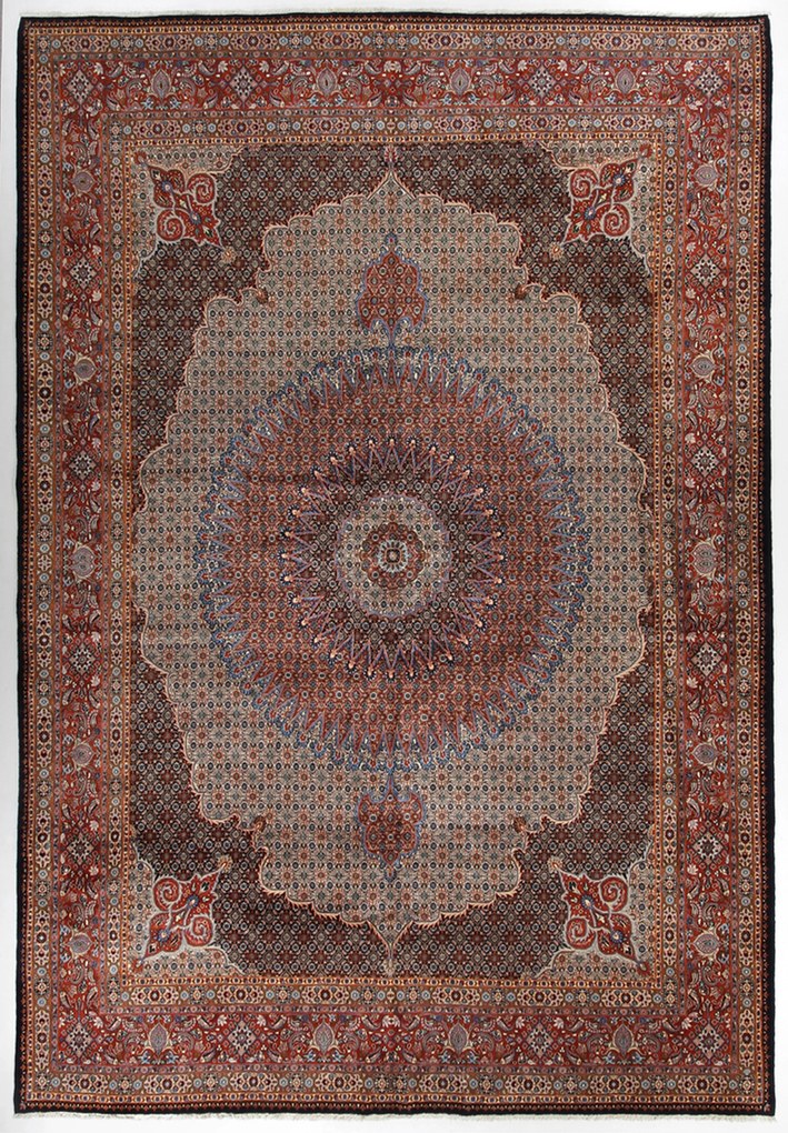 Moud Tappeto 510x350 (Iran) Annodato A Mano