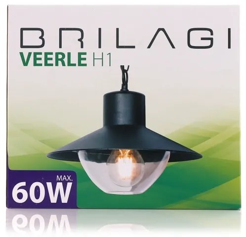 Brilagi -  Lampada a sospensione da esterno LED VEERLE 1xE27/60W/230V IP44