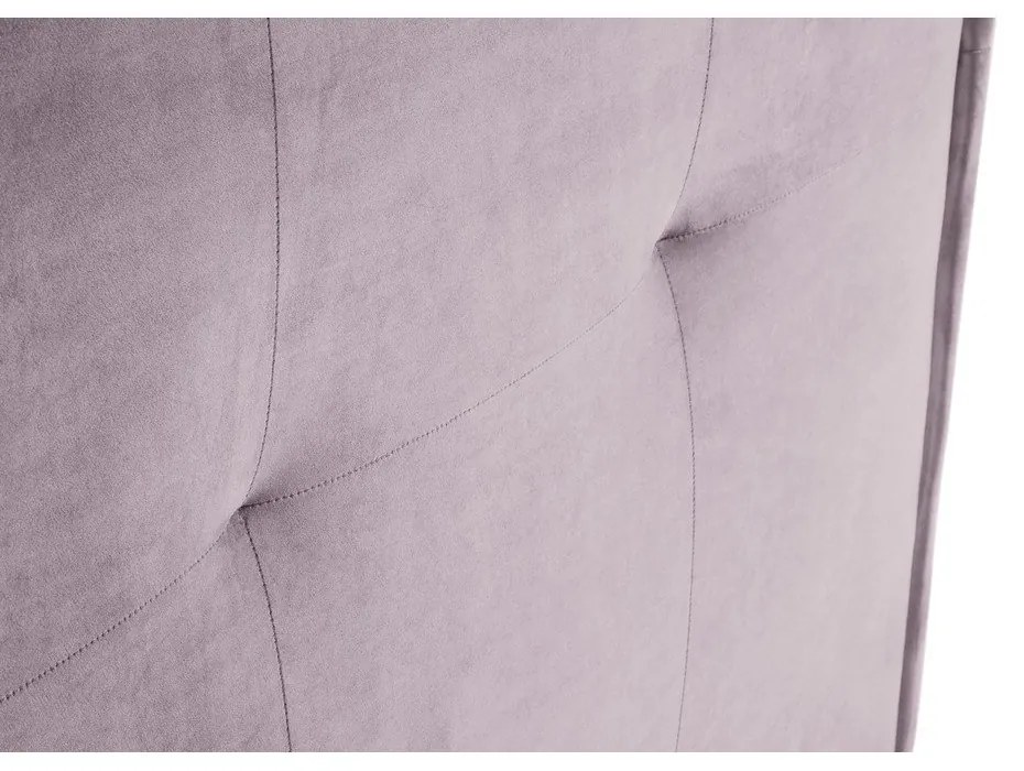 Testiera rosa chiaro 140x120 cm Monica - Milo Casa