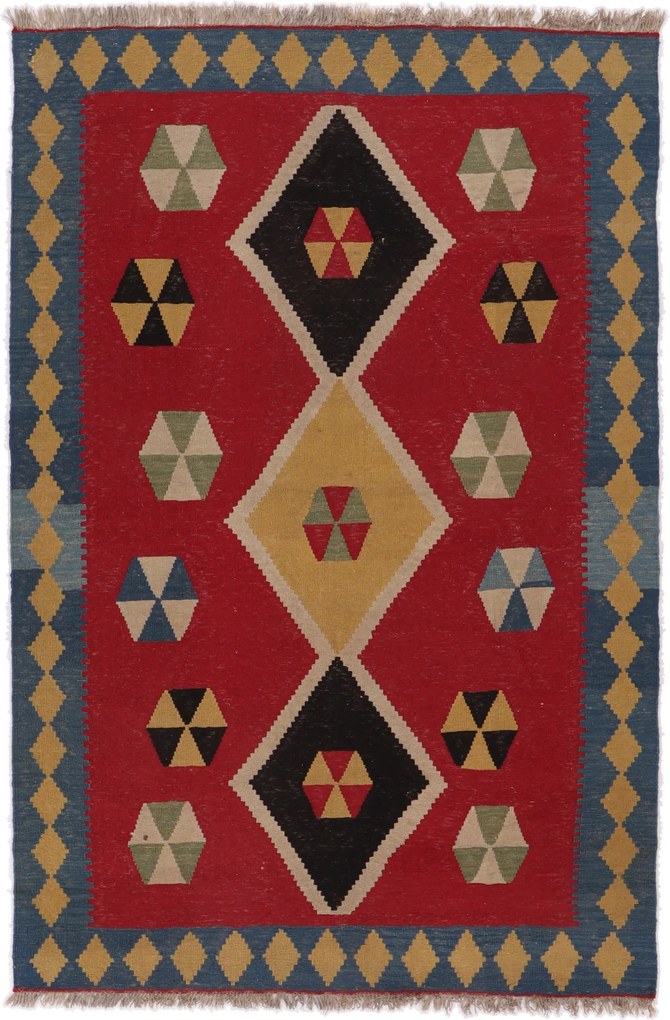 Kilim Tappeto persiano 170x250 (Iran) Tessuto A Mano