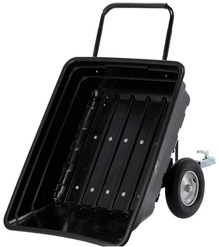 Carrello rimorchio GARDENLINE nero