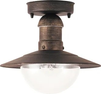 Brilagi - Plafoniera da esterno MOLDE 1xE27/60W IP44 bronzo/patina