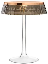 Flos Bon Jour Lampada Da Tavolo 41 cm a luce diffusa rame con corona Fume