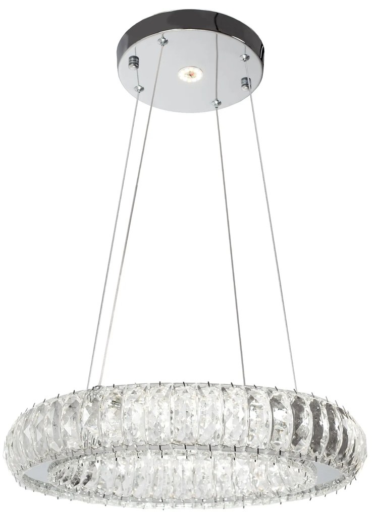 Plafoniera LED in cristallo APP1040-CP + telecomando