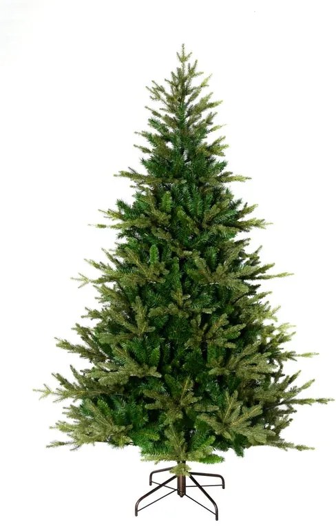 Albero di Natale artificiale Augusta verde H 180 cm x Ø 112 cm