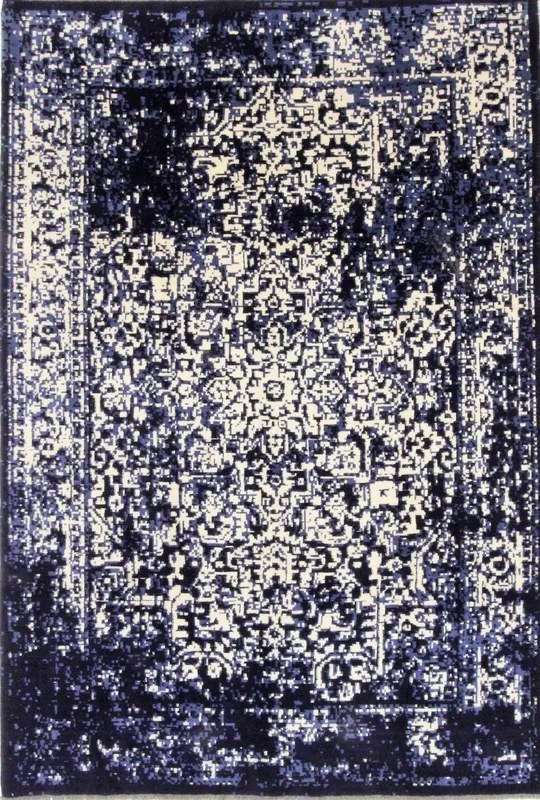 Neo Tappeto 200x300 Blu (Indian) Realizzato A Mano