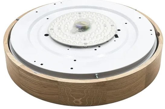 Brilagi - Plafoniera LED CARVALHO LED/36W/230V rovere Ø 47,5 cm