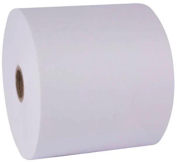 Rotolo di carta copiativa bianca Apli 75x65x12 mm - Non necessita di carbone - Facile da usare
